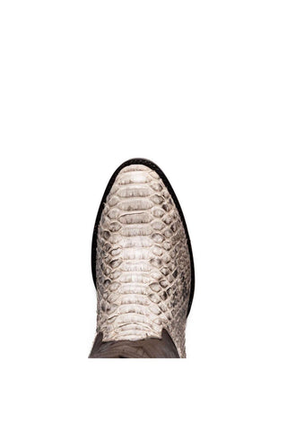 Marco Di Milano Kansas Natural Genuine Python / Calf-Skin Leather Cowboy Boot (MDM1211)-AmbrogioShoes