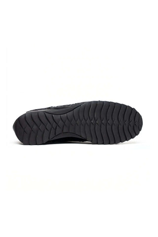 Marco Di Milano Kratos Crocodile Sneaker - Black-AmbrogioShoes