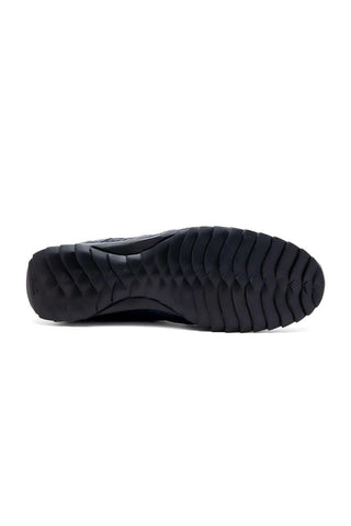 Marco Di Milano Kratos Navy Exotic Caiman Crocodile Sport Sneakers (MDM1176)-AmbrogioShoes
