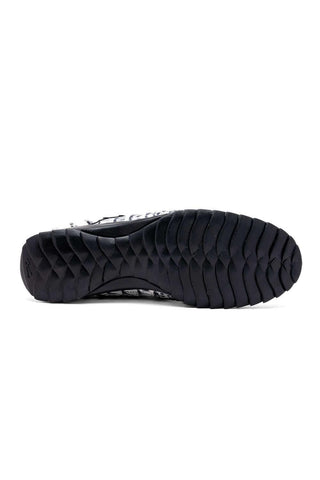 Marco Di Milano Kratos Newspaper Exotic Caiman Crocodile Sport Sneakers (MDM1176)-AmbrogioShoes