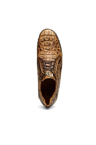 Marco Di Milano Kratos Orix Exotic Caiman Crocodile Sport Sneakers (MDM1176)-AmbrogioShoes