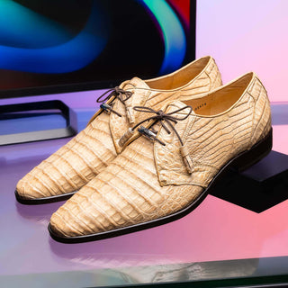 Marco Di Milano Lacio Men's Shoes Orix Exotic Crocodile Derby (MDM1019)-AmbrogioShoes