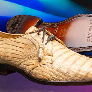 Marco Di Milano Lacio Men's Shoes Orix Exotic Crocodile Derby (MDM1019)-AmbrogioShoes