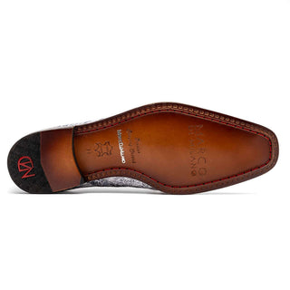 Marco Di Milano Lucca Men's Shoes Newspaper Exotic Stingray / Ostrich Derby's (MDM1105)-AmbrogioShoes
