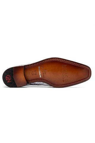 Marco Di Milano Lucca Newspaper Exotic Stingray / Ostrich Derby's (MDM1105)-AmbrogioShoes