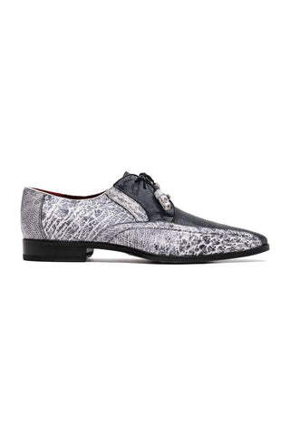 Marco Di Milano Lucca Newspaper Exotic Stingray / Ostrich Derby's (MDM1105)-AmbrogioShoes