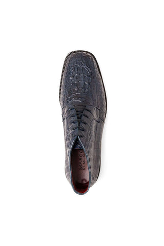 Marco Di Milano Martinelli Navy Exotic Crocodile Chukka Boots (MDM1189)-AmbrogioShoes