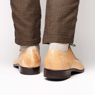 Marco Di Milano Merida Men's Shoes Orix Lizard & Caiman Crocodile Derby (MDM1132)-AmbrogioShoes