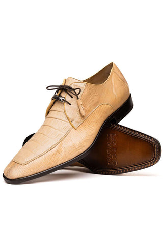 Marco Di Milano Merida Orix Lizard & Caiman Crocodile Derby (MDM1132)-AmbrogioShoes