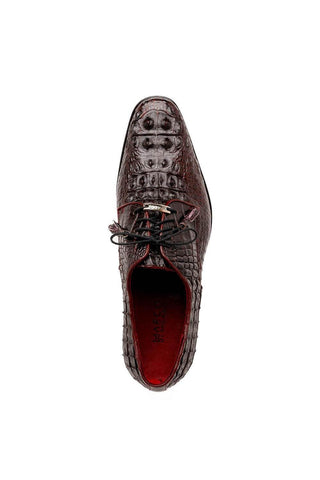 Marco Di Milano Nilo Wine Exotic Crocodile Derby (MDM1186)-AmbrogioShoes