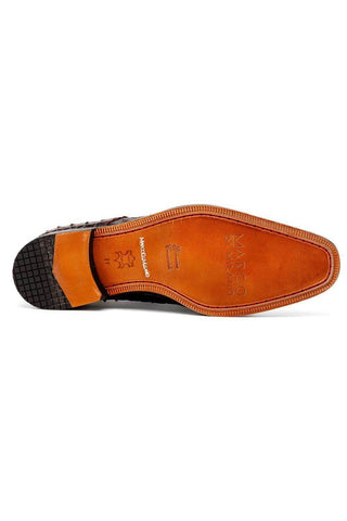 Marco Di Milano Nilo Wine Exotic Crocodile Derby (MDM1186)-AmbrogioShoes