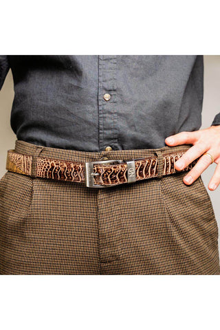Marco Di Milano Ostrich Belt - Orix-AmbrogioShoes