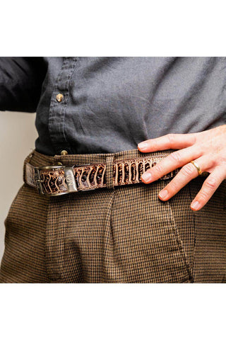 Marco Di Milano Ostrich Belt - Orix-AmbrogioShoes