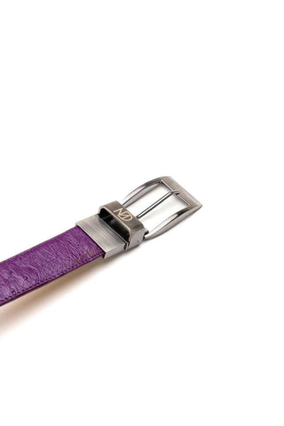 Marco Di Milano Ostrich Belt - Pink & Purple-AmbrogioShoes