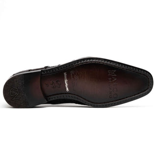 Marco Di Milano Pissa Brown Genuine Caiman Crocodile / Lizard Patchwork Derby (MDM1209)-AmbrogioShoes