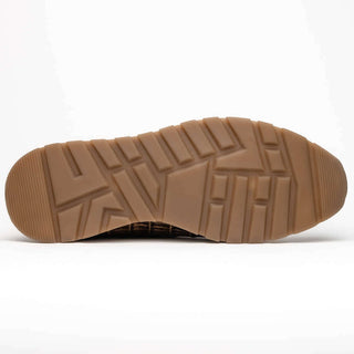 Marco Di Milano Portici Men's Shoes Orix & Brown Exotic Lizard / Crocodile Casual Sneakers (MDM1016)-AmbrogioShoes