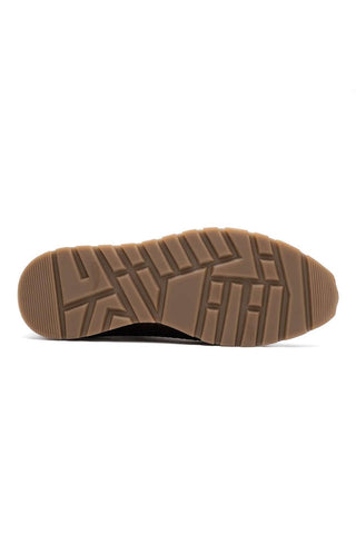 Marco Di Milano Roma Brown Woven Calfskin / Genuine Caiman Crocodile Fashion Sneaker (MDM1106)-AmbrogioShoes