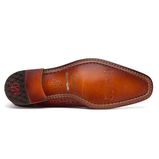 Marco Di Milano Rovigo Rustic Cognac Exotic Crocodile Single Monk-Strap (MDM1126)-AmbrogioShoes