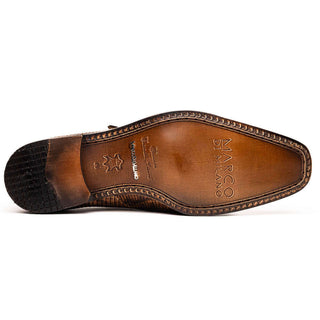 Marco Di Milano Toluca Rustic Orix Exotic Lizard / Crocodile Single Monk-Strap (MDM1127)-AmbrogioShoes