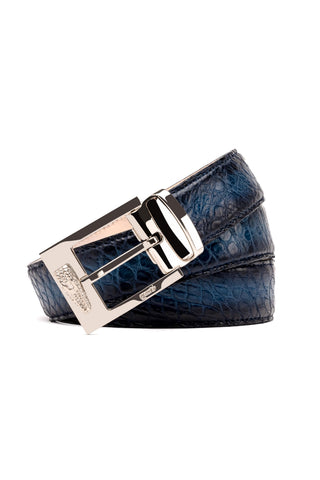 Mauri 0100/35 Men's Exotic Alligator Belt (MAB1062)-AmbrogioShoes