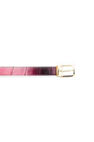 Mauri 0100/35 X-Factor Men's Exotic Alligator Skin Belt (MAB1059)-AmbrogioShoes