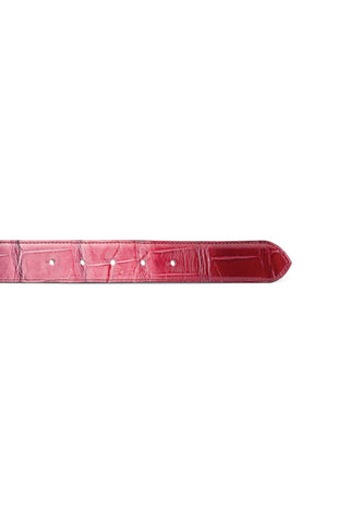 Mauri 0100/35 X-Factor Men's Exotic Alligator Skin Belt (MAB1059)-AmbrogioShoes