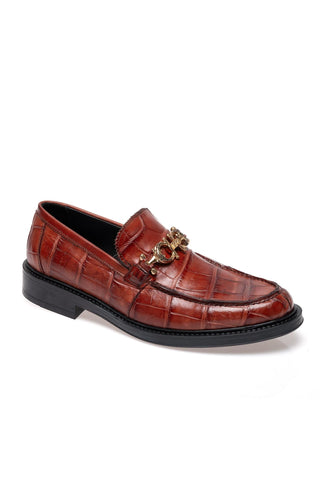Mauri 1028/1 Chapel Alligator & Leather Horse-Bit Loafer (MA5697)-AmbrogioShoes