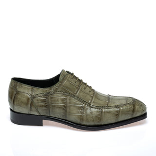 Mauri 1080/3 Metropolitan Exotic Alligator Skin Split-Toe Oxford (MA5695)-AmbrogioShoes