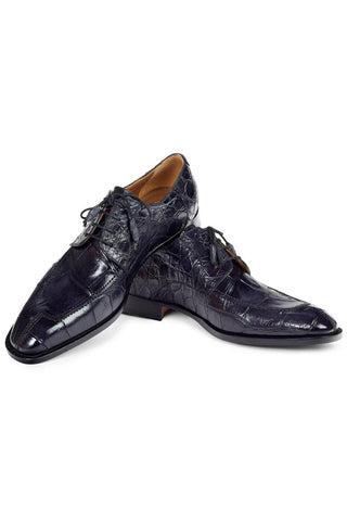 Mauri 1081 Exotic Alligator Skin Split-Toe Oxfords (MA4404)-AmbrogioShoes