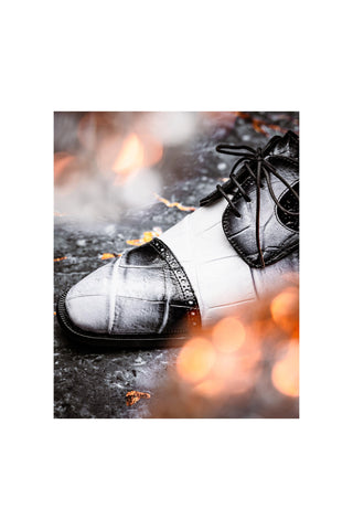 Mauri 1087/2 Flawless Alligator Cap-Toe Derby (MA5595)-AmbrogioShoes