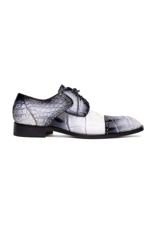 Mauri 1087/2 Flawless Alligator Cap-Toe Derby (MA5595)-AmbrogioShoes