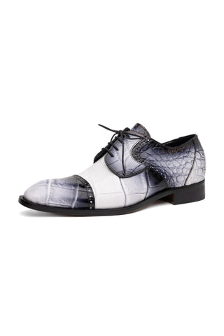 Mauri 1087/2 Flawless Alligator Cap-Toe Derby (MA5595)-AmbrogioShoes