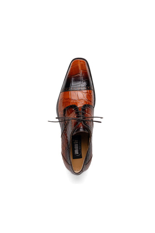 Mauri 1087/2 Flawless Exotic Alligator Skin Cap-Toe Derby (MA5595)-AmbrogioShoes
