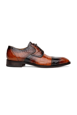 Mauri 1087/2 Flawless Exotic Alligator Skin Cap-Toe Derby (MA5595)-AmbrogioShoes