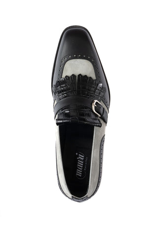 Mauri 1123 Multi Material Kil-Tie Loafer-AmbrogioShoes
