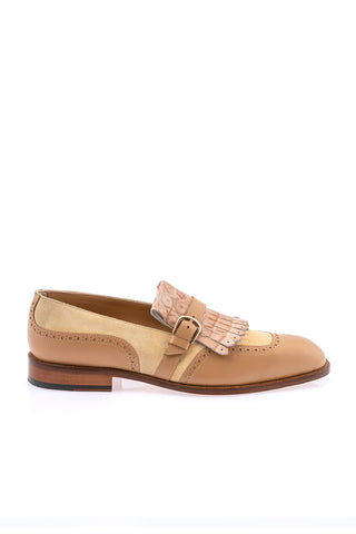 Mauri 1123 Multi Material Kil-Tie Loafer-AmbrogioShoes