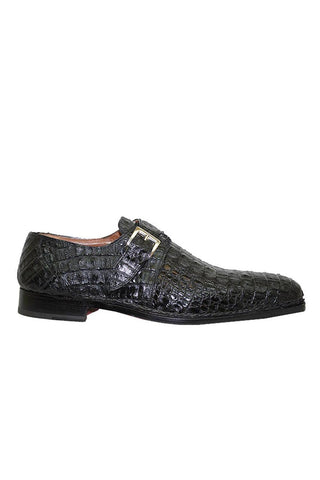 Mauri 1172 Crocodile Skin Single Monk-Straps (MA4701)