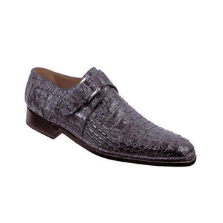 Mauri 1172 Exotic Crocodile Skin Single Monk-Straps (MA4701) (Special Order)-AmbrogioShoes