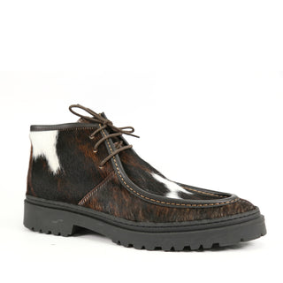 Mauri 2700/1 Brooklyn Men's Shoes Pony & Calf-Skin Leather Chukka Boot (MA5689) (Special Order)-AmbrogioShoes