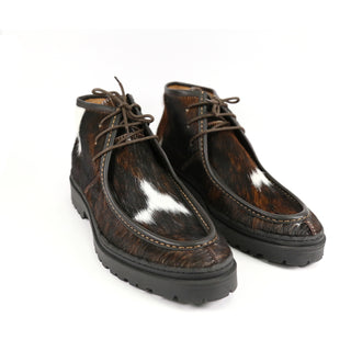 Mauri 2700/1 Brooklyn Men's Shoes Pony & Calf-Skin Leather Chukka Boot (MA5689) (Special Order)-AmbrogioShoes