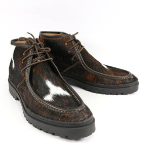 Mauri 2700/1 Brooklyn Men's Shoes Pony & Calf-Skin Leather Chukka Boot (MA5689) (Special Order)-AmbrogioShoes