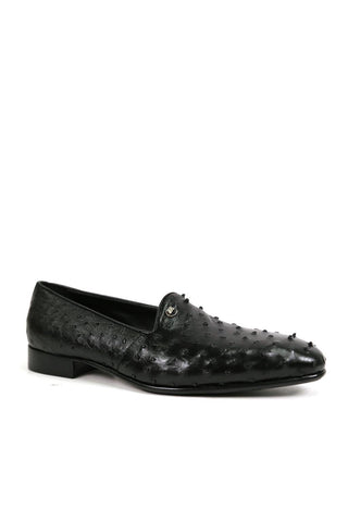 Mauri 3034 Ostrich Slip-On Loafer-AmbrogioShoes