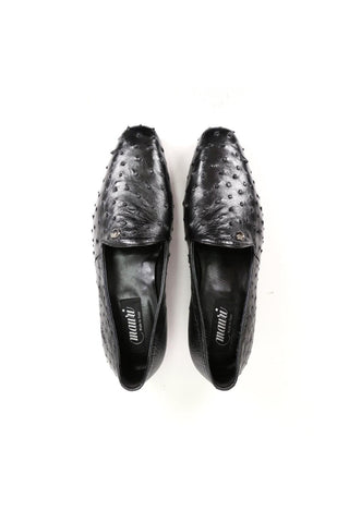 Mauri 3034 Ostrich Slip-On Loafer-AmbrogioShoes