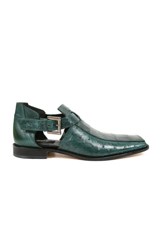 Mauri 3035 Crocodile & Ostrich Sandals (MA4902)-AmbrogioShoes