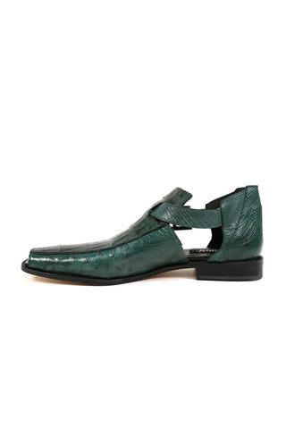 Mauri 3035 Crocodile & Ostrich Sandals (MA4902)-AmbrogioShoes