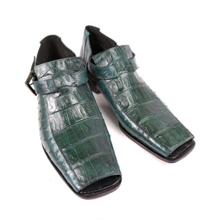 Mauri 3035 Exotic Crocodile & Ostrich Sandals (MA4902)-AmbrogioShoes