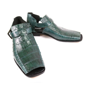 Mauri 3035 Exotic Crocodile & Ostrich Sandals (MA4902)-AmbrogioShoes