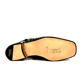 Mauri 3035 Men's Shoes Exotic Crocodile & Ostrich Sandals (MA4902) (Special Order)-AmbrogioShoes