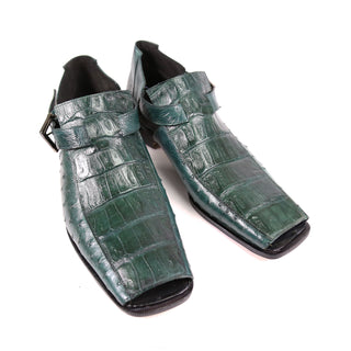 Mauri 3035 Men's Shoes Exotic Crocodile & Ostrich Sandals (MA4902) (Special Order)-AmbrogioShoes