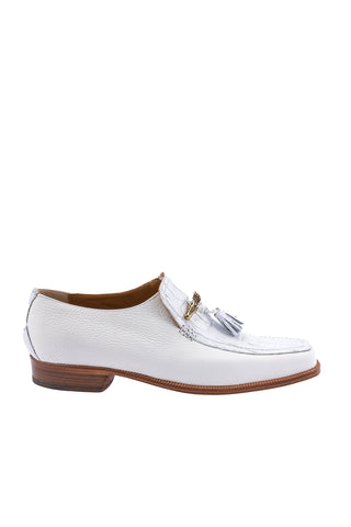 Mauri 3045/6 Crocodile & Leather Tassel Loafer-AmbrogioShoes